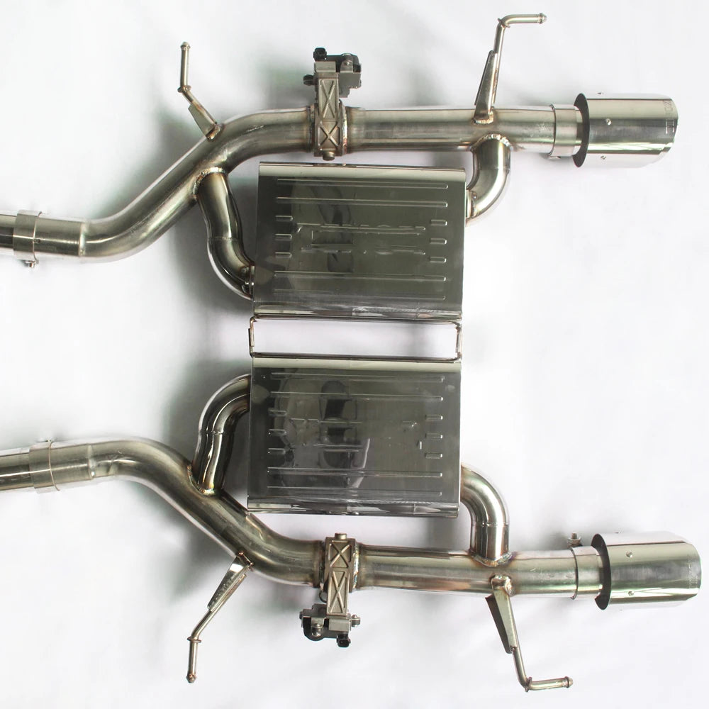 OBM High Performance Ss304 Catback for BENTLEY for Cadillac CT5/CT6/XT4/XT5/XT6/GT4/CT4-V/CT5-V/ATS with Muffler Valve System Gm Service Guy