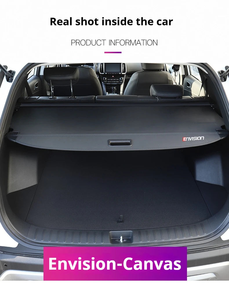 Gm Service Guy retractable trunk cargo cover for Buick Envision, Excelle GX, Velite 6, made of three materials, installed in vehicle trunk