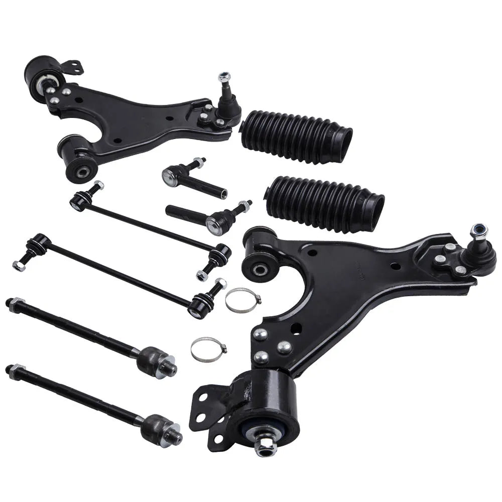 Maxpeedingrods Front Suspension Kits Control Arms Ball Joints Tie Rod Ends for GMC Acadia 07-15 Gm Service Guy