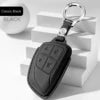 7-Button Leather Car Key Fob Case: Shock-Resistant and Wear-Resistant, Suitable for Buick Envision Plus Gm Service Guy