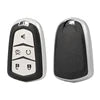 Leather texture TPU car key case cover for Cadillac XT5, XT4, XT6, CT5, CT6, XTS, ATSL, SRX keyring by Gm Service Guy