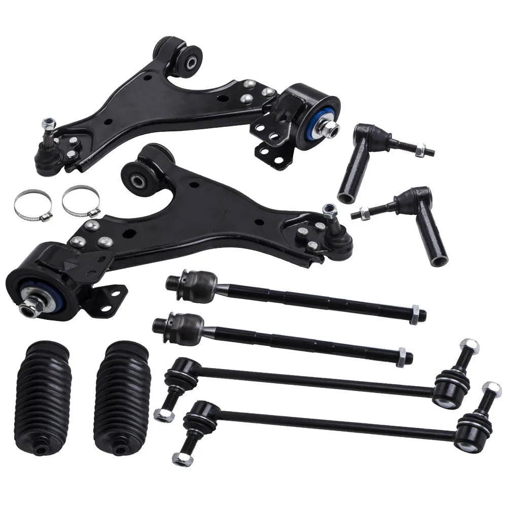 Maxpeedingrods Front Suspension Kits Control Arms Ball Joints Tie Rod Ends for GMC Acadia 07-15 Gm Service Guy