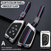 Zinc Alloy Silica Gel Car Key Case Cover Shell for Corvette C8 Coupe Chevrolet C7 ZR1 Z06 Key Rings Keychain Bag Accessories Gm Service Guy