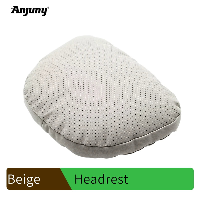 Maybach S Class Luxury Fur Ventilation Neck Pillow Soft Car Headrest Seat Waist Cushion Backrest Chevrolet Lexus Civic Sports Gm Service Guy