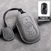 Cross Border Compatible Highquality Leather Key Cover with Keychain for Buick Envision LaCrosse Regal Wholesale From Factory Gm Service Guy