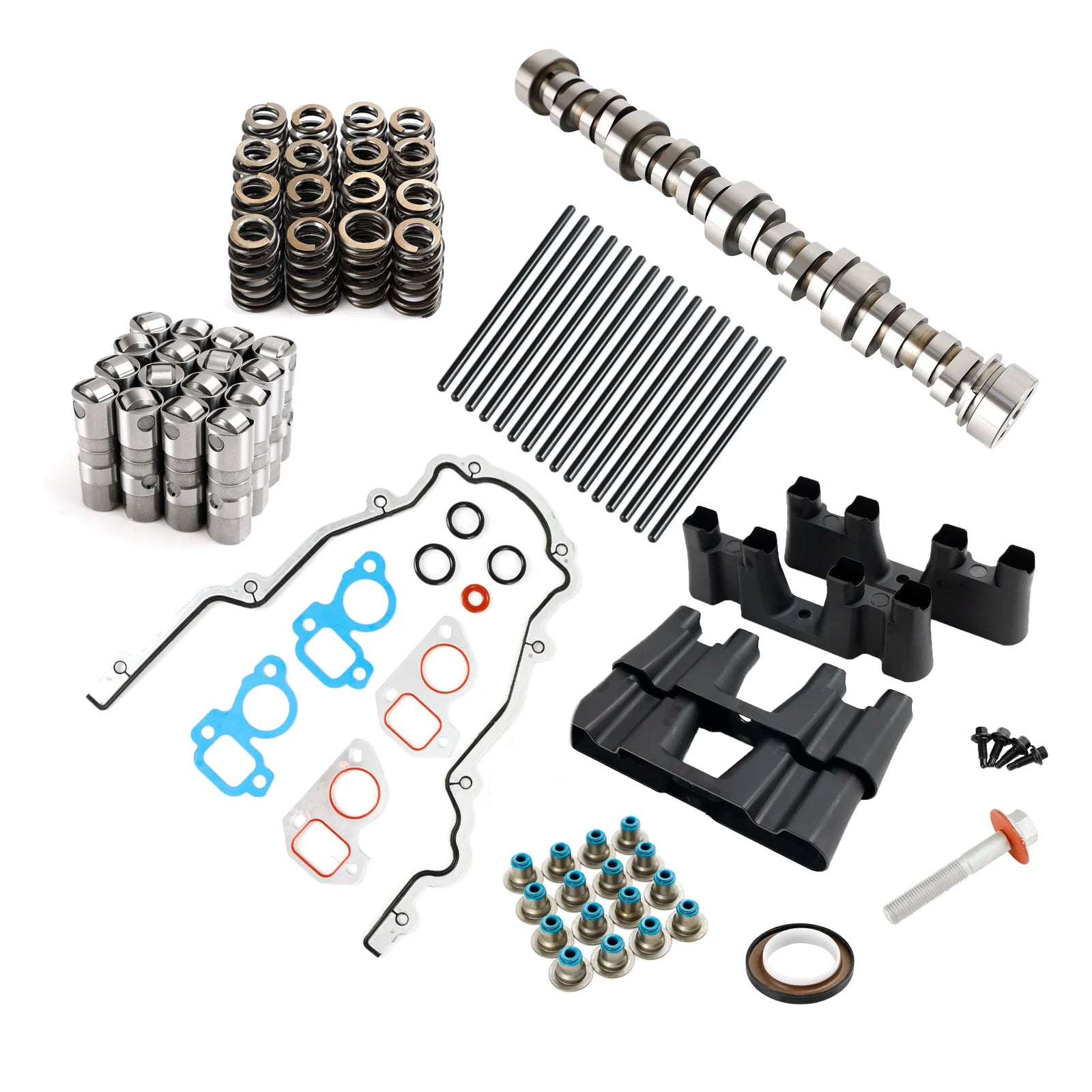 Sloppy Mechanics Stage 2 Camshaft Kit for Chevrolet GMC SS2 LS1 4.8 5.3 5.7 6.0 6.2 LS Cam LQ4 LM7 Gm Service Guy