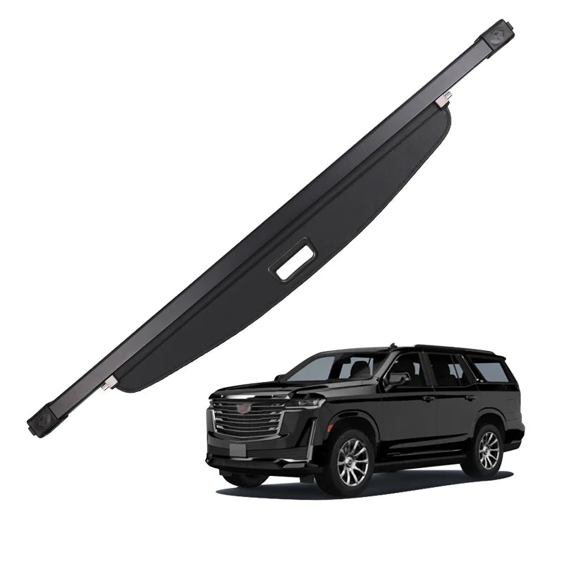 Anti-Theft Trunk Cargo Cover for Cadillac Escalade 2021 2022 2023 Privacy Car Storage Accessory Gm Service Guy