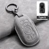 Cross Border Compatible Highquality Leather Key Cover with Keychain for Buick Envision LaCrosse Regal Wholesale From Factory Gm Service Guy