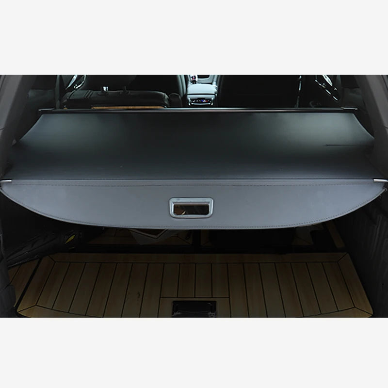 Gm Service Guy retractable trunk cargo cover for Cadillac XT6 2020-2023, interior tail box accessory in black.