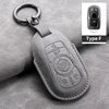 Cross Border Compatible Highquality Leather Key Cover with Keychain for Buick Envision LaCrosse Regal Wholesale From Factory Gm Service Guy