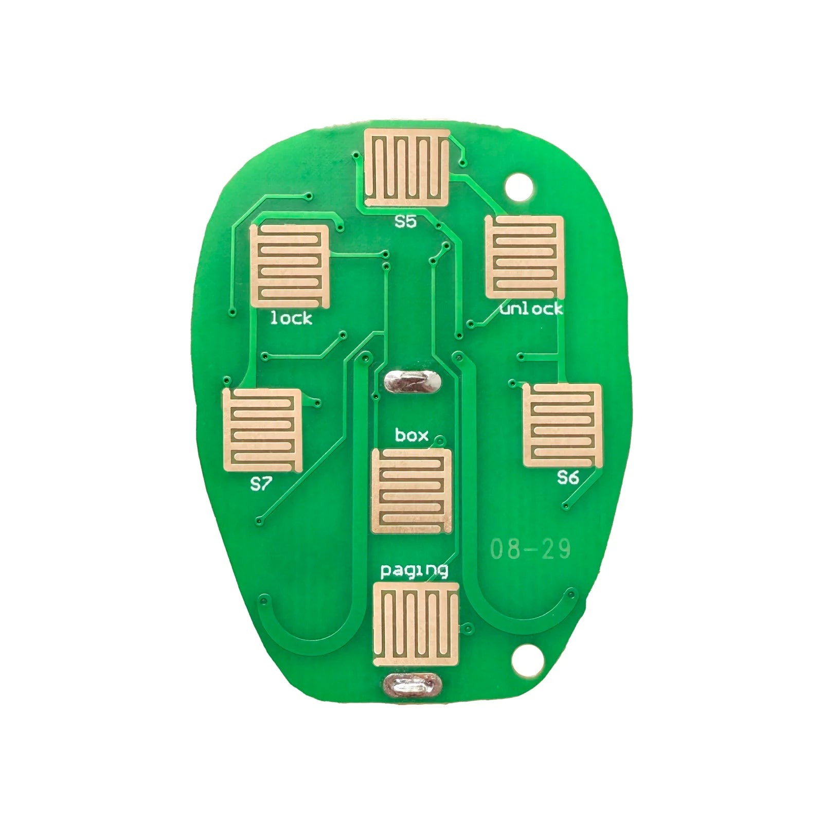 Gm Service Guy OEM 6-button key fob remote for Cadillac Escalade and GMC Yukon, showing buttons and keyless entry design