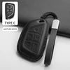 High-quality GM Service Guy PU leather car key fob cover for Cadillac ATS, CTS, CT4, CT5, CT6, XTS, XT5, factory wholesale