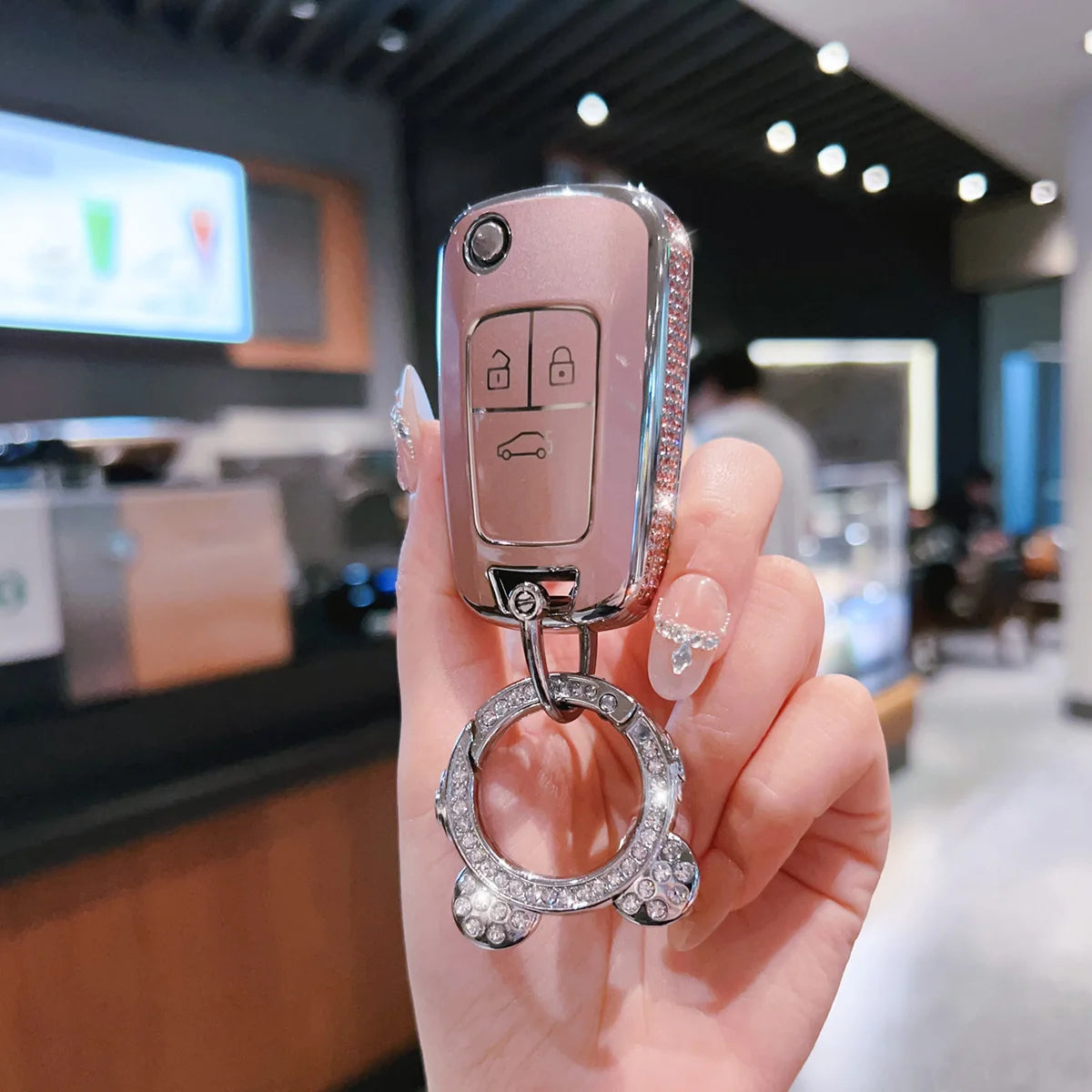 Premium Soft TPU Car Key Case Cover Shell for Chevrolet Malibu Buick Excelle XT GT Lacrosse Encore Key Ring Keychain Bag Factory Gm Service Guy