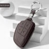 Leather Key Case Stylish Car Key Pouch Key Cover and Keychain for Buick Envision Plus Car Keys Gm Service Guy