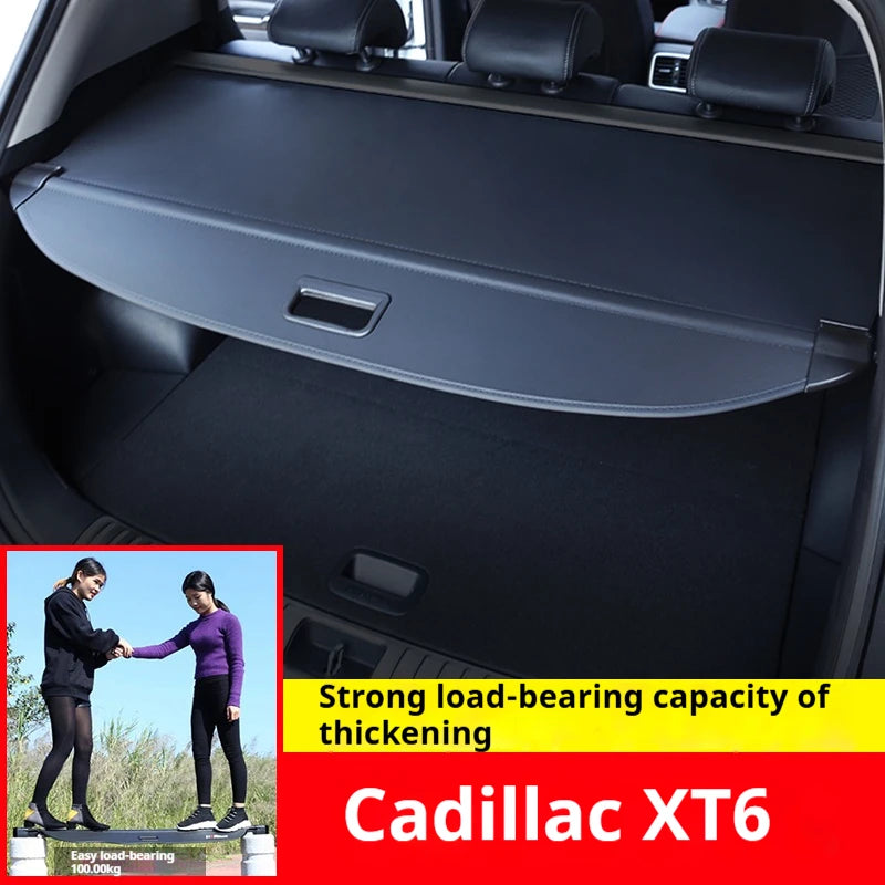 Retractable Trunk Cargo Cover for Cadillac XT6 2020 2021 2022 2023 Auto Tail Box Custom Special Interior Accessories Gm Service Guy