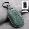 Cross Border Compatible Highquality Leather Key Cover with Keychain for Buick Envision LaCrosse Regal Wholesale From Factory Gm Service Guy