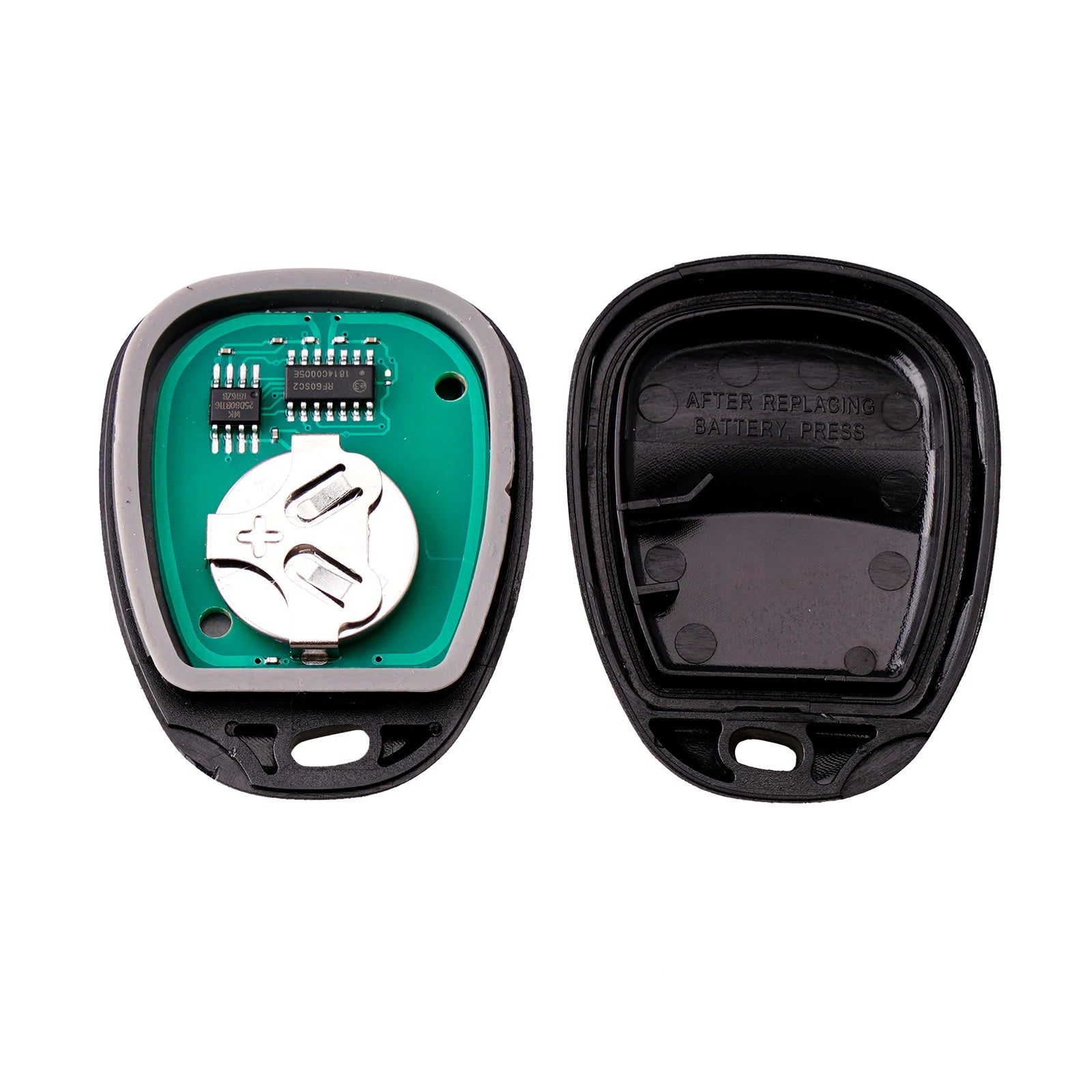 GM Service Guy 2001-2007 Buick LeSabre key fob with four buttons, remote keyless entry, 315MHz, OEM replacement, HD image