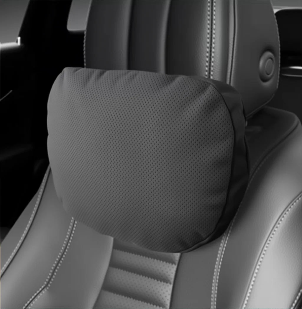 Maybach S Class Luxury Fur Ventilation Neck Pillow Soft Car Headrest Seat Waist Cushion Backrest Chevrolet Lexus Civic Sports Gm Service Guy