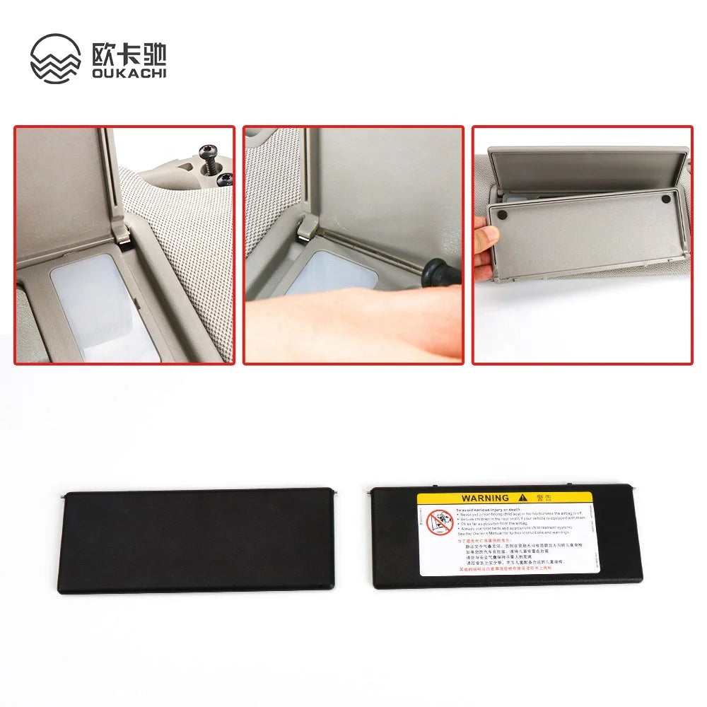 For Buick Chevrolet Car Interior Makeup Mirror Cover Auto Sun-Shading Visor Mirrors Cover for Regal Ankoway  Lacrosse Excelle Gm Service Guy
