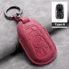 Cross Border Compatible Highquality Leather Key Cover with Keychain for Buick Envision LaCrosse Regal Wholesale From Factory Gm Service Guy