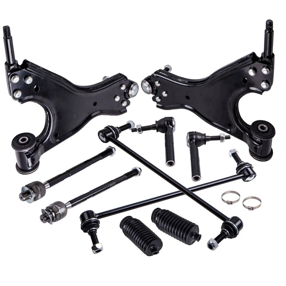 Suspension Kit Front Control Arms Ball Joints Tie Rod Ends for BUICK ENCLAVE Gm Service Guy