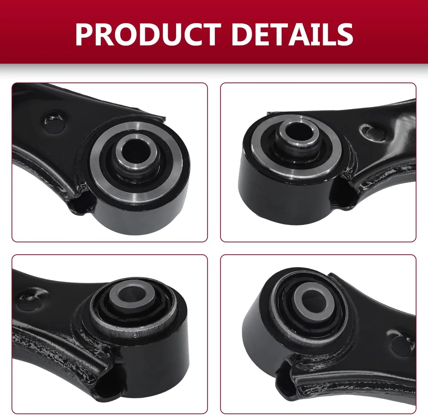 Frenzybro 4 Pcs Rear Control Arm for Chevrolet Impala 2013-2019 Malibu 2013-2016 Buick Regal 2013-2017 FWD Gm Service Guy