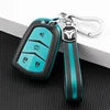 Leather texture TPU car key case cover for Cadillac XT5, XT4, XT6, CT5, CT6, SRX, XTS, ATSL, and keychain by Gm Service Guy.