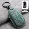 Cross Border Compatible Highquality Leather Key Cover with Keychain for Buick Envision LaCrosse Regal Wholesale From Factory Gm Service Guy
