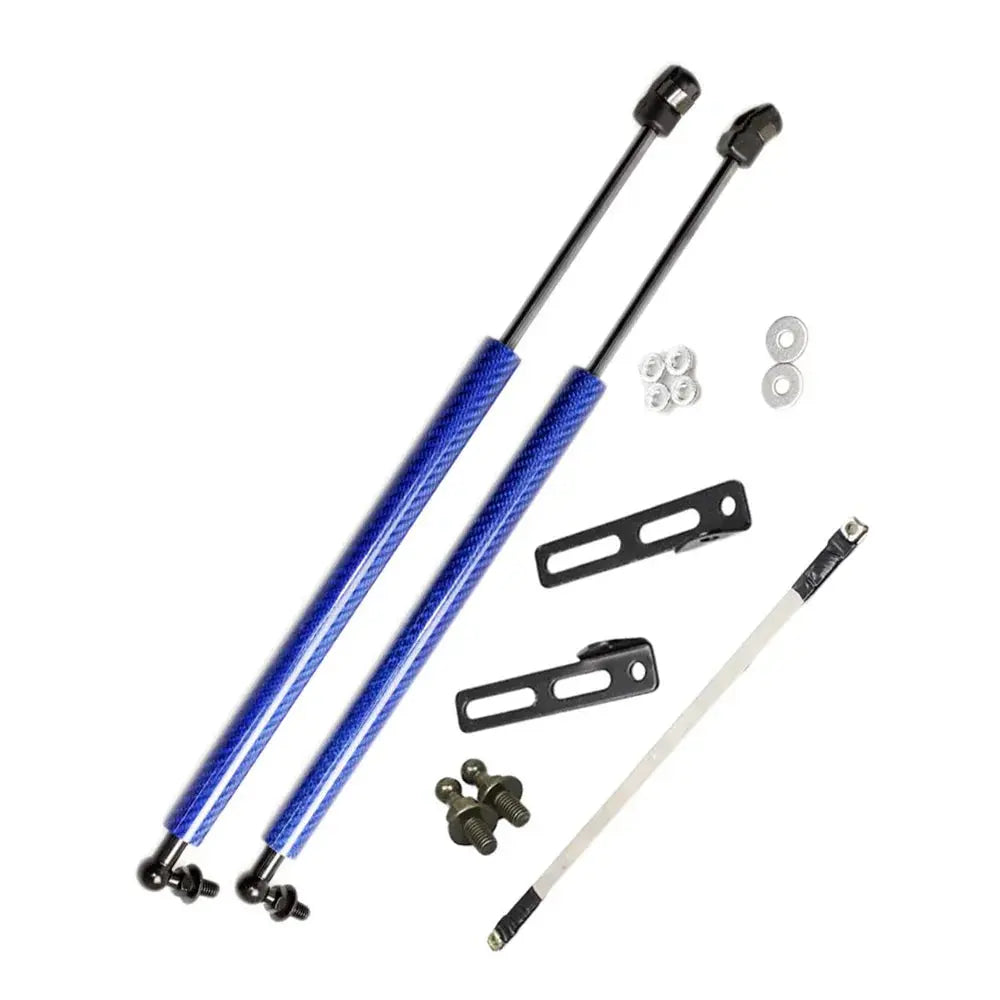 Hood Struts For Peugeot 308 II T9 2013-2021 Front Bonnet Modify Gas Spring Prop Lift Support Carbon Fiber Damper Piston Rods Bar Gm Service Guy