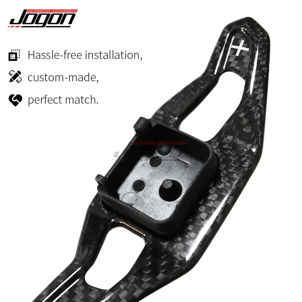 For AUDI A3 8Y S3 RS3 2020 2021 2022 Replace Steering Wheel Shift Paddle Shifter Cover Trim Metal Alloy & Carbon Fiber Car Parts Gm Service Guy