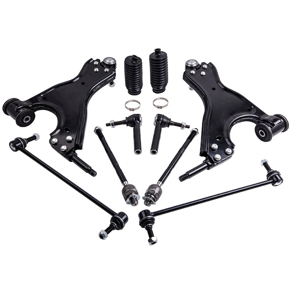 Suspension Kit Front Control Arms Ball Joints Tie Rod Ends for BUICK ENCLAVE Gm Service Guy
