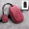 Cross Border Compatible Highquality Leather Key Cover with Keychain for Buick Envision LaCrosse Regal Wholesale From Factory Gm Service Guy