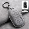 Cross Border Compatible Highquality Leather Key Cover with Keychain for Buick Envision LaCrosse Regal Wholesale From Factory Gm Service Guy