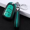 Leather texture TPU soft car key case cover for Cadillac XT5 XT4 XT6 CT5 CT6 XTS SRX ATSL with key ring and chain by Gm Service Guy