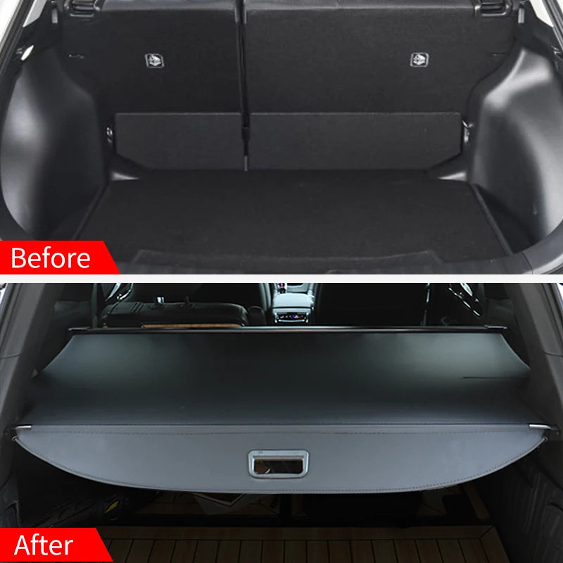 Cadillac XT6 2020-2023 retractable trunk cargo cover by Gm Service Guy, interior auto tail box for cargo protection.