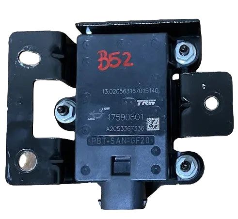 Used OEM YAW rate sensor for 2008-2017 Chevrolet Express and GMC Savana, part number 20865585, automotive truck part.