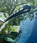 2022+ GMC Hummer EV roof 50-inch light bar installed on vehicle, showcasing the M&R Automotive PRO LED light bar for GMC Sierra EV and Hummer EV