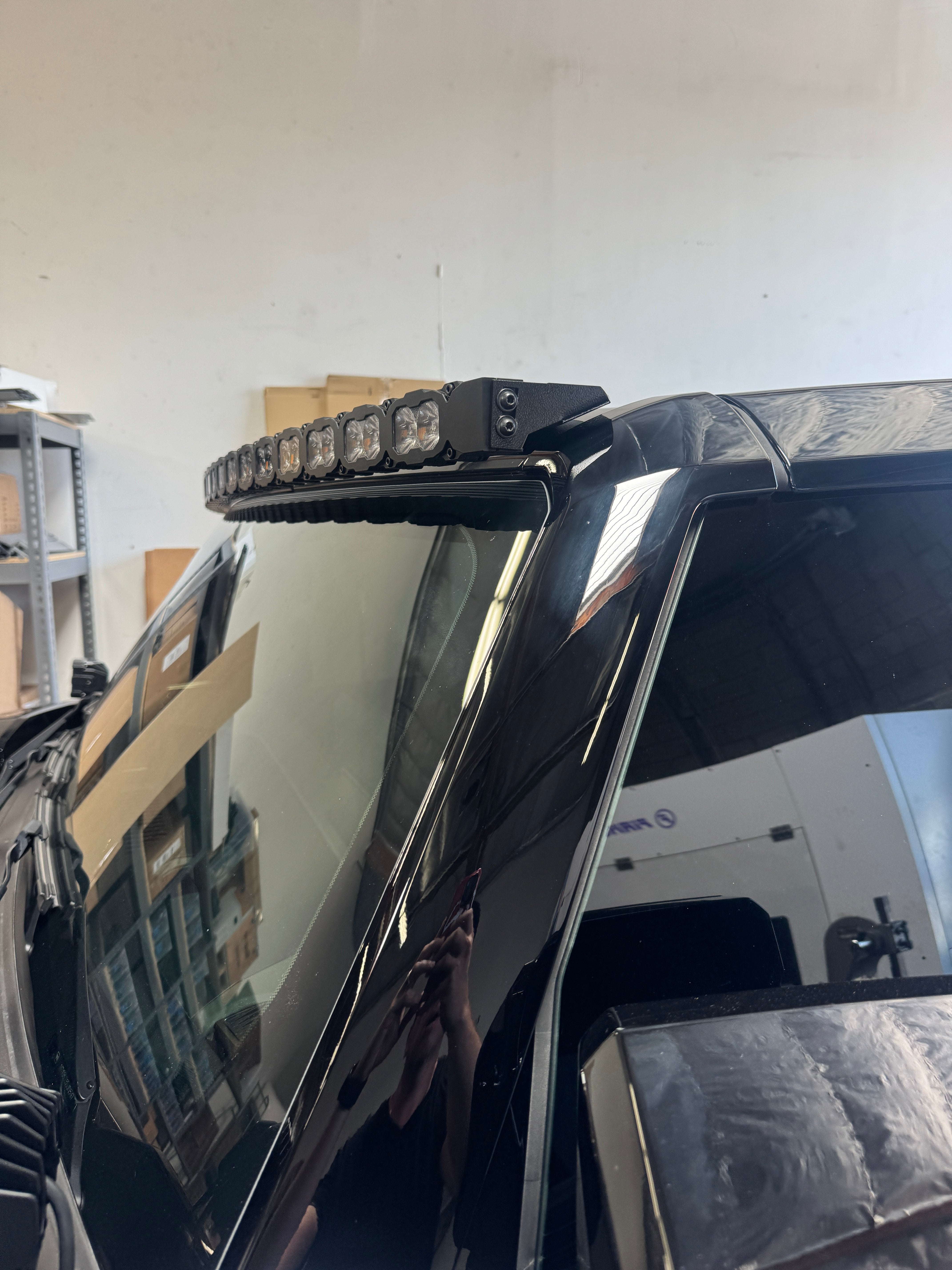 M&R Automotive 2022+ GMC Hummer EV Roof 60in Light Bar - PRO, top view
