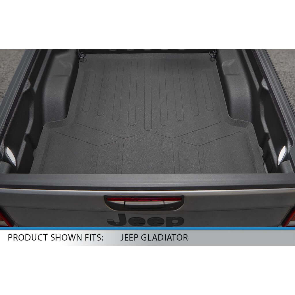 SmartCoverage™ Custom Fit Floor Liners For 2020-2026 Jeep Gladiator with Non Lockable Rear Underseat Storage Smartliner USA