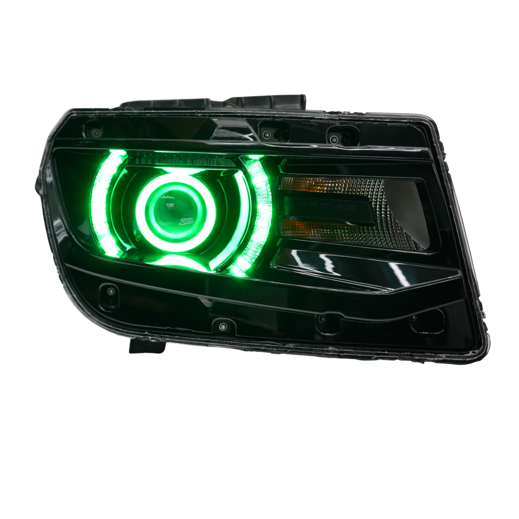 Multicolor LED DRL boards for Chevrolet Camaro RS/SS 2014-2015, RGB Halo Kits headlight halo with multicolor lighting effect