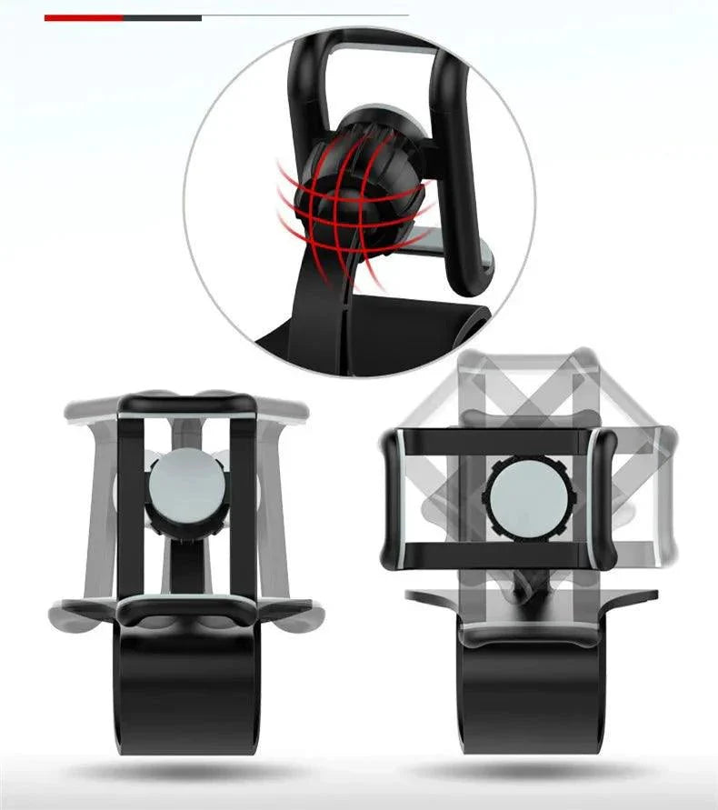360 Rotatable Car Phone Holder Universal Cell Phone Stands Car Rack Dashboard Support for Auto Grip Mobile Phone Fixed Bracket MANDOTOS