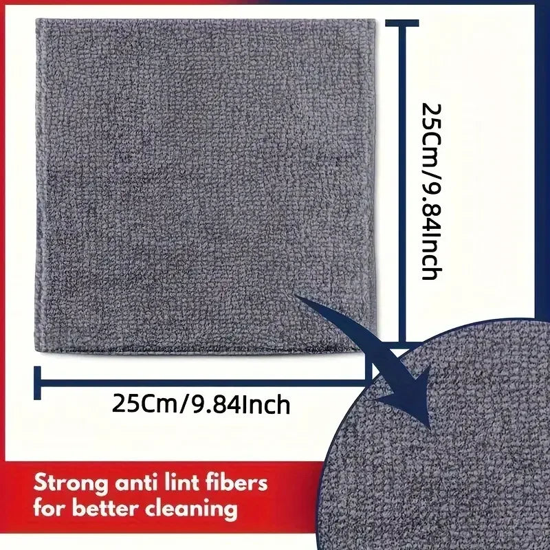 Thicken Microfiber Cleaning Cloths Lint Free Microfiber Cleaning Towel Cloths Reusable Cleaning Towels Absorbent for Car Window Econic Blanks
