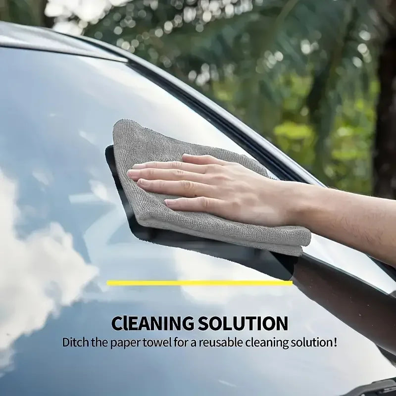 Thicken Microfiber Cleaning Cloths Lint Free Microfiber Cleaning Towel Cloths Reusable Cleaning Towels Absorbent for Car Window Econic Blanks