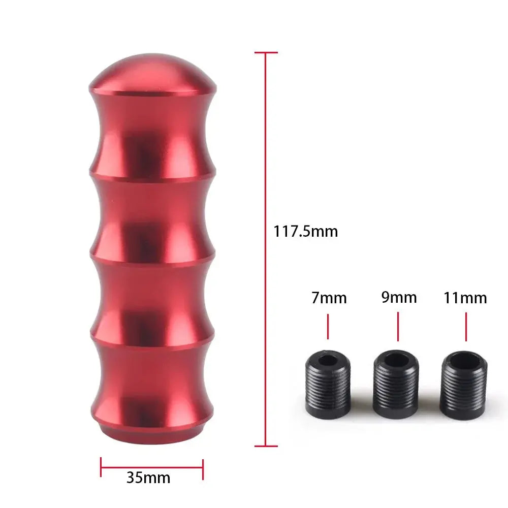 Auto Universal round gear head Aluminum alloy 8 Color wave club head racing gear shift head knob handle personality hot Gm Service Guy