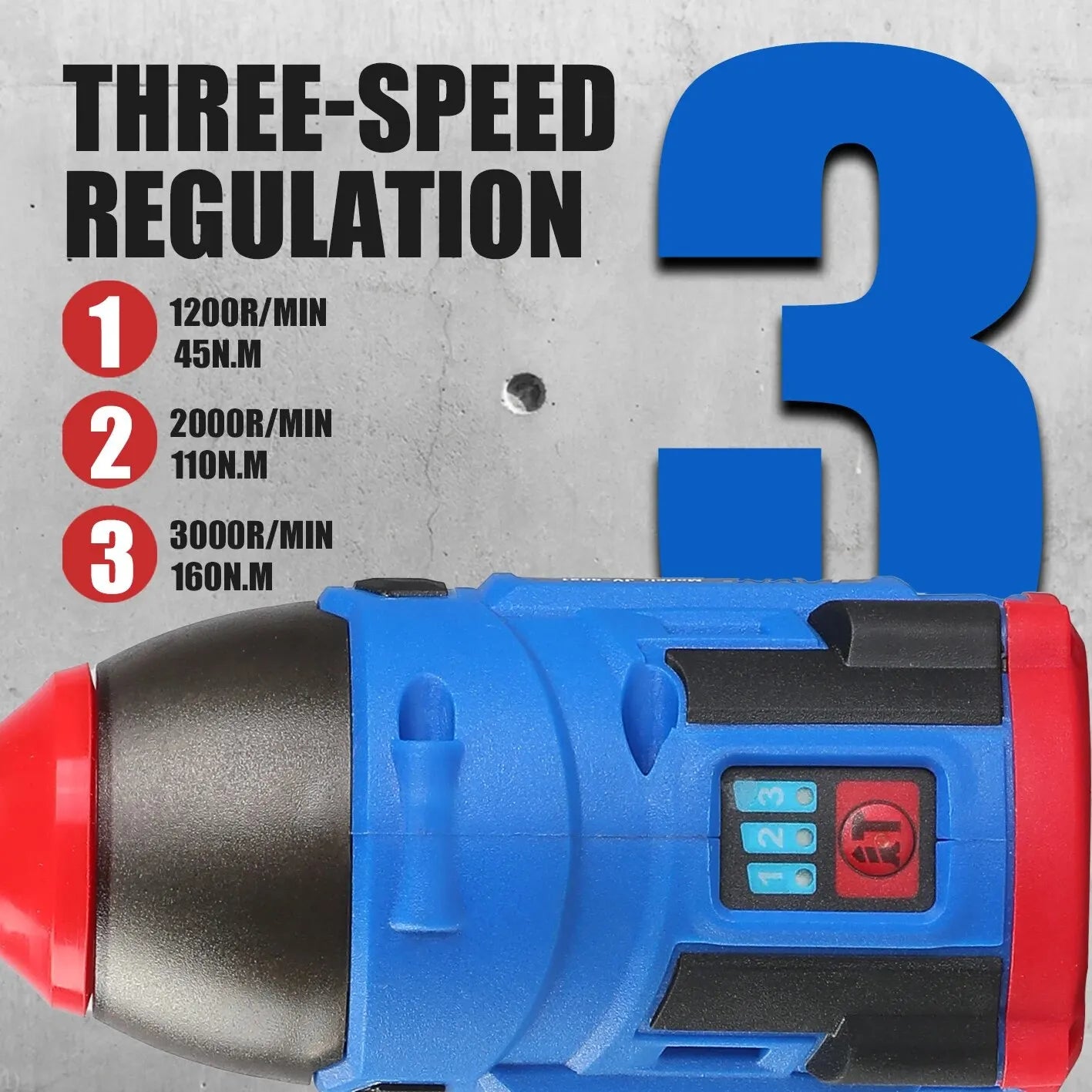 Brushless 16.8V Cordless Electric Screwdriver, 160 Nm Torque Impact Drill, Multi-Function FanzyMarket
