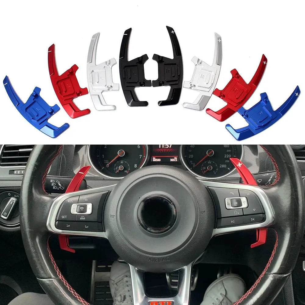 2X Replacement Steering Wheel Shift Paddle Shifter For VW GOLF GTI R GTD GTE MK7 POLO GTI Scirocco Tiguan Rline PASSAT T-ROC Gm Service Guy