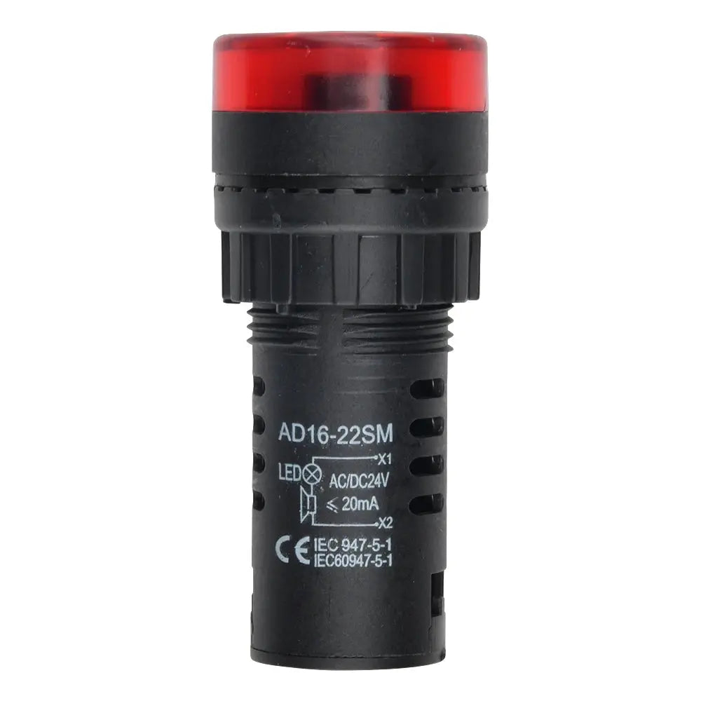 Intermittent sound and flash sound and light buzzer ED16-22SM alarm device 22MM 12V 24V 220V Gm Service Guy