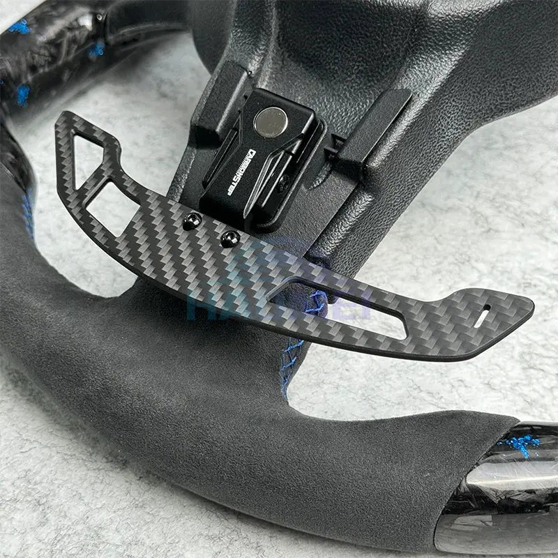 Steering wheel magnetic shift paddles for Golf 8, 7/7.5, R, GTI, Mk7, Mk8, extended shift paddles hollow , auto parts Gm Service Guy