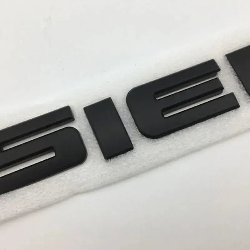 SIERRA new old letter logo car stickers for GMC sierra original rear boot label trunk modified Accessories decoration decals Gm Service Guy