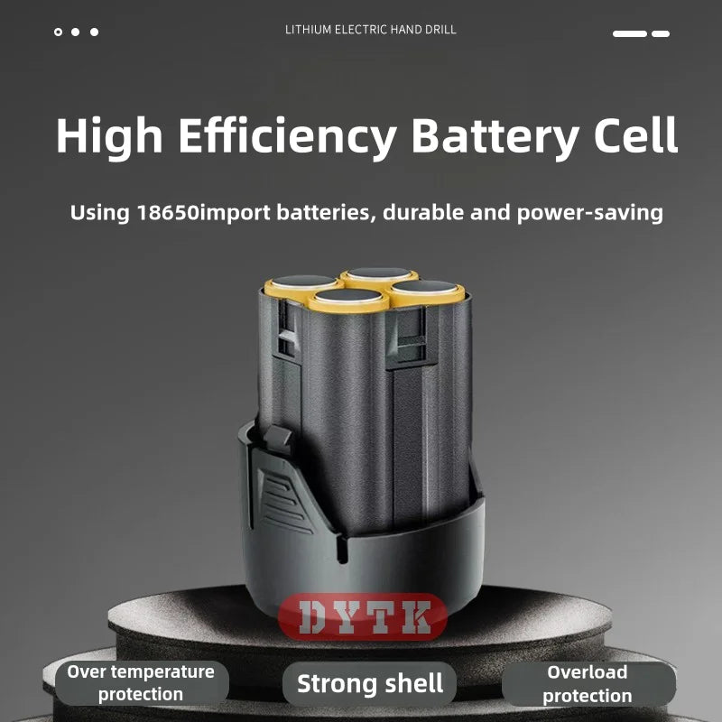 18V Cordless Electric Screwdriver & Rechargeable Hand Drill — Brushless Motor Multifunctional Tool FanzyMarket